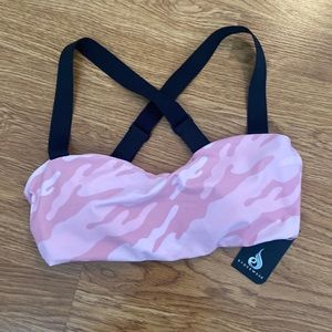 New with tags pink camo Medium Ryderwear set